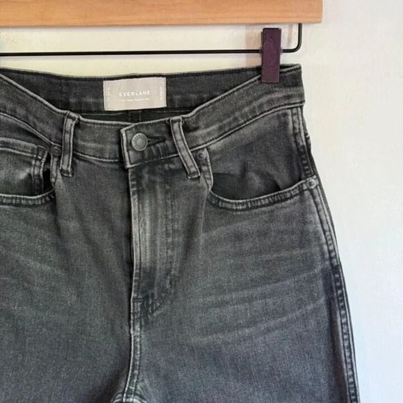 Everlane 'The Cheeky Bootcut Jean' Women's Size 26 Regular in Black - Picture 5 of 11
